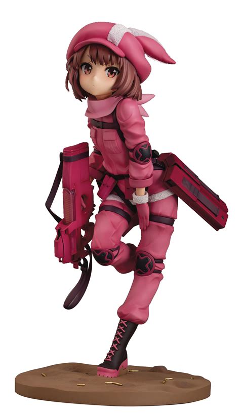 AUG188433 SWORD ART ONLINE GUN GALE ONLINE LLENN 1 7 PVC DESERT VER