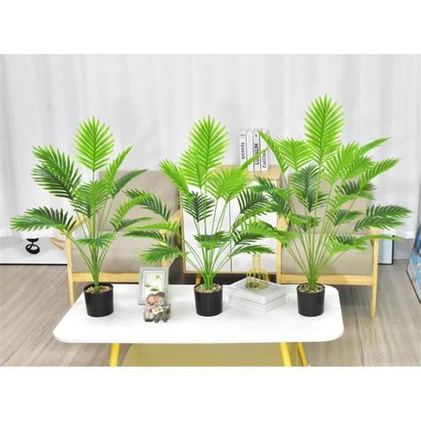 Plante Artificielle Marsee Palmier Tropical Cm Troncs