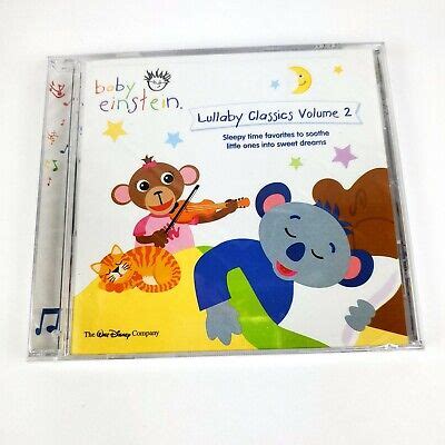 BABY EINSTEIN Lullaby Classics Volume 2 Disney Audio CD 2006 New