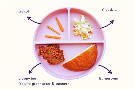 Sloppy Joes skjulte grønnsaker bønner med coleslaw SmudFood