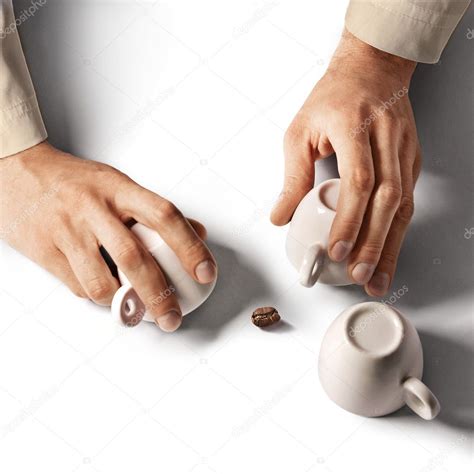 Shell Game With Three Cups Stock Photo Amedvedev