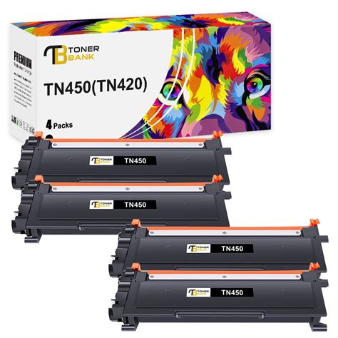 Toner Bank TN450 TN 450 Toner Cartridge Compatible For Brother TN450 TN