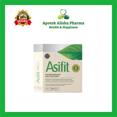 Jual ASIFIT Strip Isi 10 Kaplet Ekstrak Daun Katuk Melancarkan Air