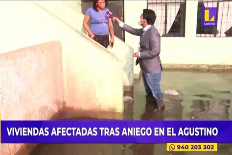 Vecinos De Riva Agüero Y Manzanilla Se Quedaron Atrapados En Sus