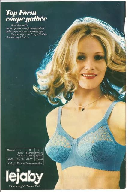 Publicite Soutien Gorge Lejaby Lingerie Advertising Eur