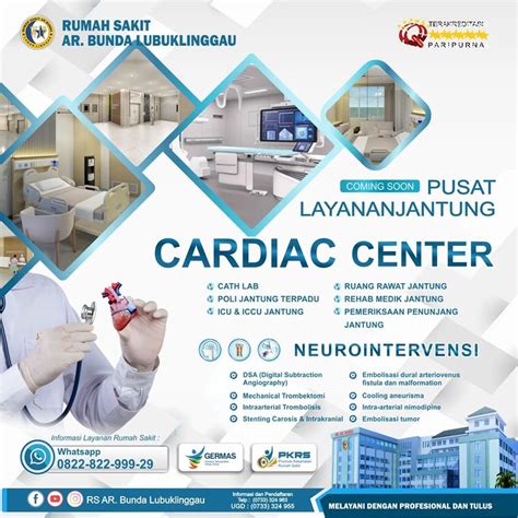 Coming Soon Cardiac Center Rs Ar Bunda Lubuklinggau