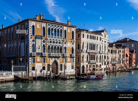 Palazzo Cavalli Franchetti And Palazzo Barbaro On The Grand Canal