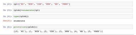 Enumerate In Python Python For Data Science Day The Data Monk