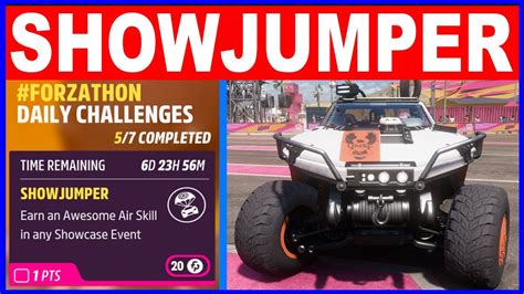 Forza Horizon 5 Showjumper Forzathon Daily Challenges Earn An Awesome