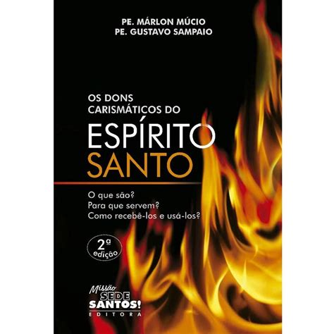 Livro Os Dons Carism Ticos Do Esp Rito Santo Pe M Rlon M Cio