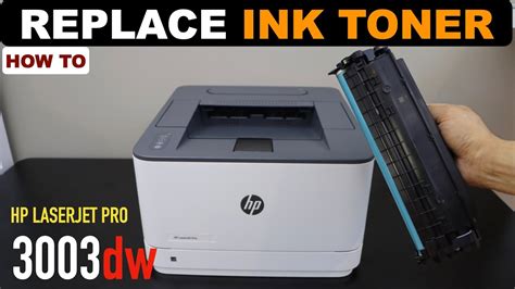 Hp Laserjet Pro Dw Ink Toner Replacement Youtube