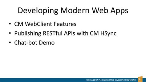 Developing Modern Web Apps Ppt Download