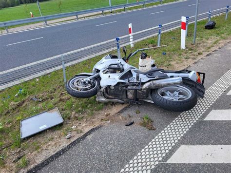 Niebezpieczny Wypadek Z Udzia Em Motocyklisty E Grajewo Pl Portal