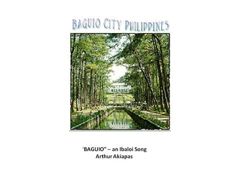 BCHS61 TAMBAYAN: "Baguio" - an Ibaloi Song