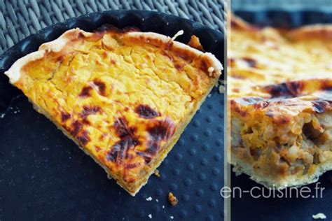 Recette Tarte Au Potimarron Ch Taignes Et Lardons Au Thermomix En