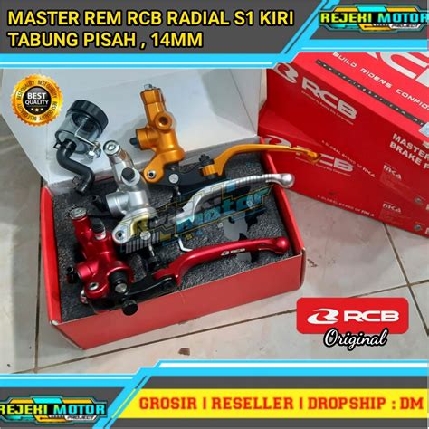 Jual Master Rem RCB Radial S1 14MM Kiri Original Shopee Indonesia