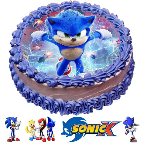 Op Atek Na Tort Sonic Cm Obwody Gratis Allegro Pl