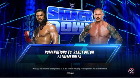 Roman Reigns Vs Randy Orton Undisputed 28 Dec 2023 Universal