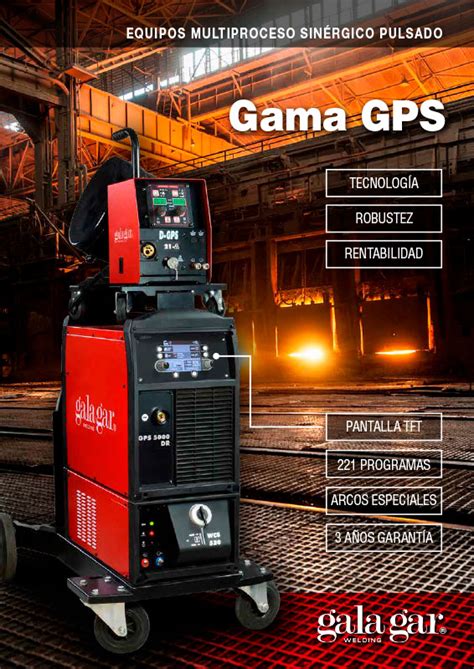 Catálogo GPS Series GALA GAR Productos de soldadura y reguladores