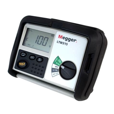 Megger LTW315 Two Wire Non Tripping Loop Tester Acutest