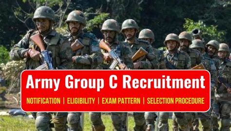 Army Group C Recruitment Apply Online Placement Mitra