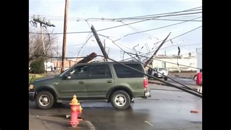 Deadly Tornadoes Down Power Lines In Nashville S Germantown Neighborhood Abc News Youtube