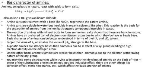 amines class   cbse pptx chemistry science