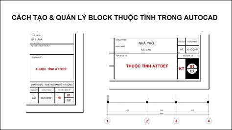 Block Thu C T Nh Trong Cad H Ng D N To N Di N V Ng D Ng Th C T