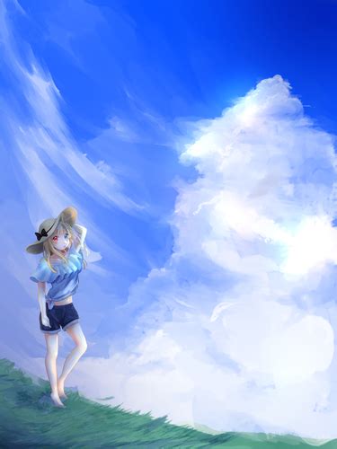 Piaproピアプロイラスト「夏」