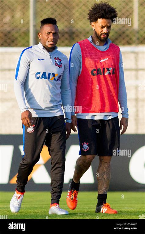 Sao Paulo Brazil Training Corinthians Williams And