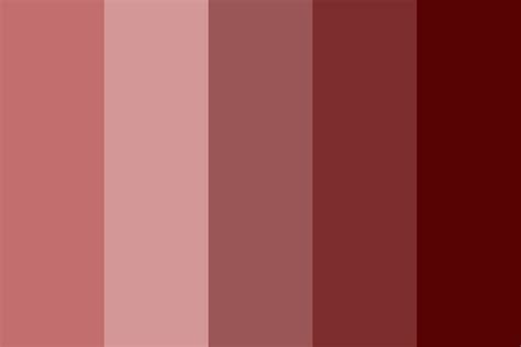 Dark fall rose Color Palette