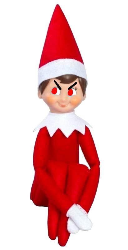 The Evil Elf On The Shelf Png By Jacobstout On Deviantart