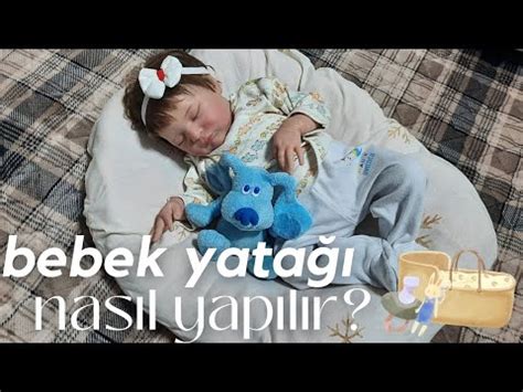 Oyuncak Bebek Yata I Nasil Yapilir Ok Kolay Malzeme Le Babynest