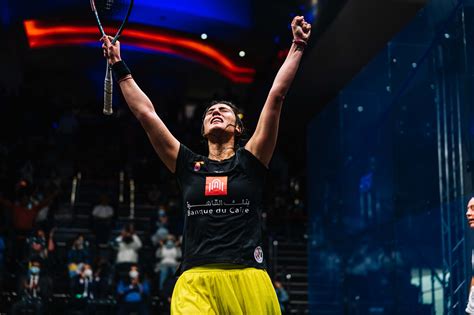 El Sherbini Wins PSA Black Ball Squash Open Women S Title In Cairo