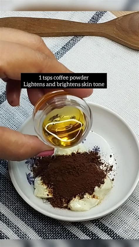 Coffee Face Pack For Glowing Skin