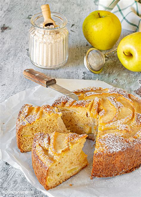 Torta Di Mele Rustica Con Farina Di Farro Senza Burro Soffice Gustosa