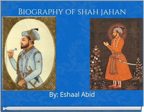 Biography Of Shah Jahan Free Stories Online Create Books For Kids