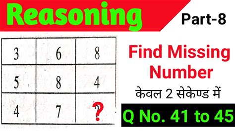 Reasoning Short Tricks In Hindi For Ssc Gd Bank Po Clerk Railway