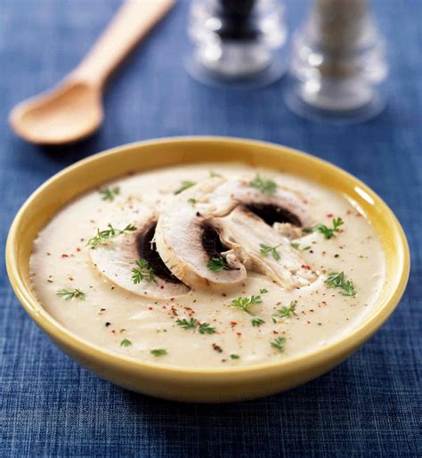 Soupe Aux Champignons De Paris