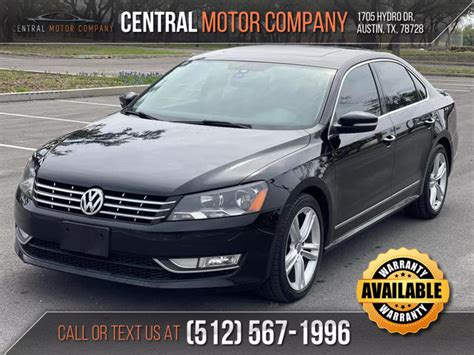 USED VOLKSWAGEN PASSAT 2014 For Sale In Austin TX Central Motor