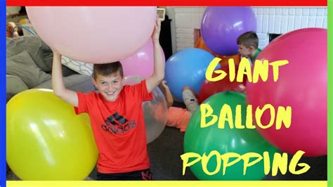 Mega Huge Balloons Worlds Biggest Balloon Popping Youtube