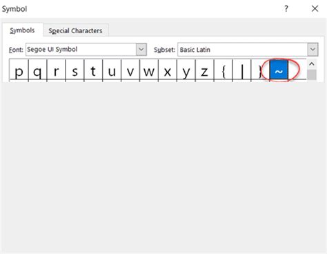 Tilde Symbol In Word Excel Powerpoint And Outlook Office Watch