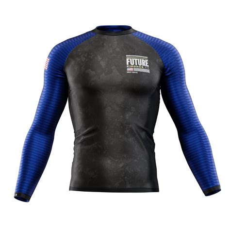 Neo Tokyo Long Sleeve Rash Guard Earn The Glory