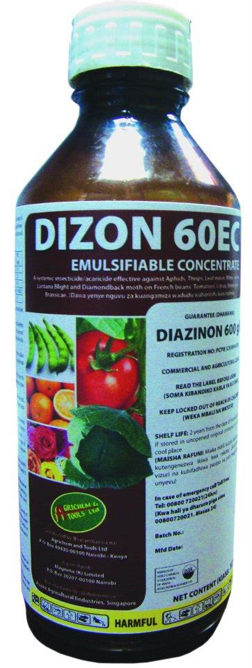 Dizon 60EC - 1L | Insecticides | Agroduka Limited