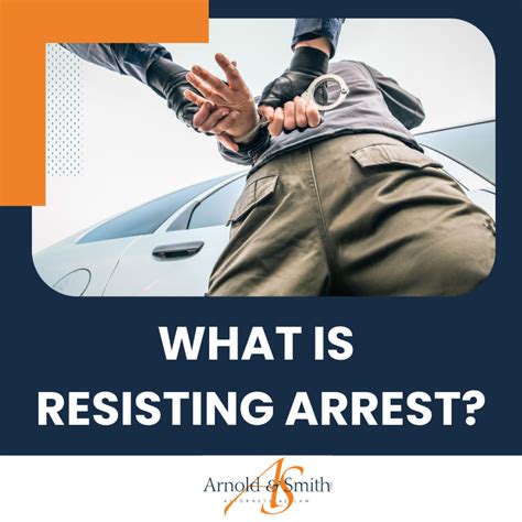 What Is Resisting Arrest — Charlotte Criminal Lawyer Blog — April 26 2023