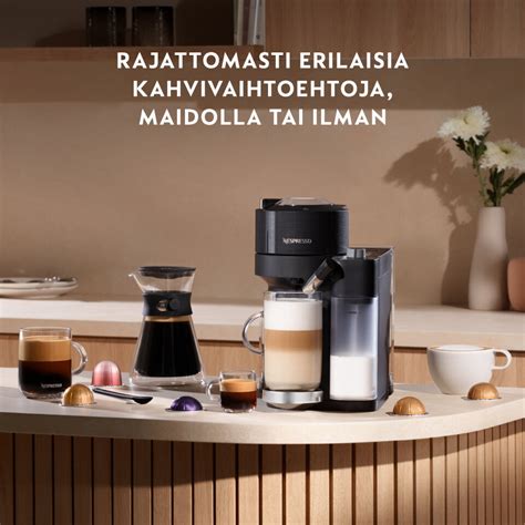 Kapselkohvimasin Nespresso Vertuo Lattissima ENV300 B Automaatne