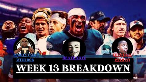 Jay Talks Sports Week 12 Reaction 13 Predictions With Sports Talk