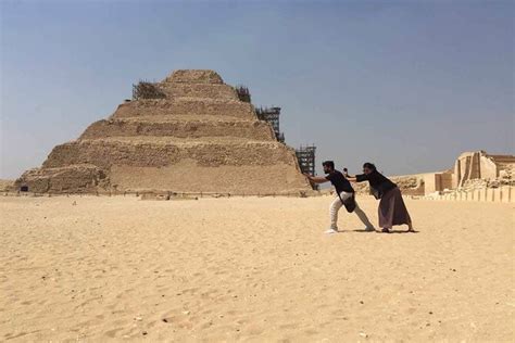 Top Day Tour To Giza Pyramids Memphis City Sakkara Pyramid Cairo