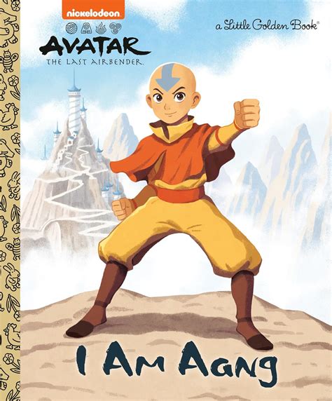 Avatar Last Airbender I Am Aang Little Golden Book Little Golden Books Avatar The Last