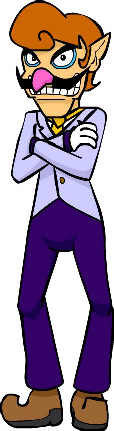 Warioware Waluigi By Shennanigma On Deviantart